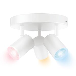 WiZ WiZ LED stropní bodovka Imageo 3zdroje kulatá bílá