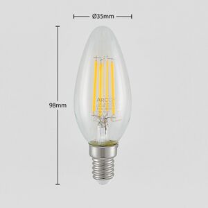 Arcchio LED žárovka filament E14 4W 827 3 step dim 3ks