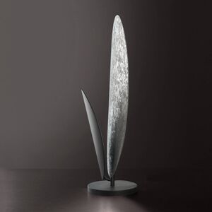 ICONE ICONE Masai stolní lampa 927, 74cm stříbro/železo