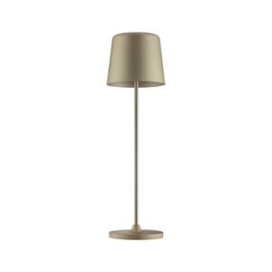 Brilliant Nabíjecí stolní lampa LED Kaami, stmívatelná, zlatá matná