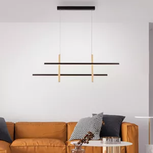 Paul Neuhaus LED závěsné světlo Barra, čtyři zdroje, simply dim