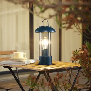 Lindby Nabíjecí stolní lampa Lindby LED Yvette, modrá, IP44