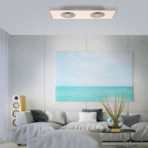 Leuchten Direkt LED stropní ventilátor Flat-Air CCT bílá, 120x40cm