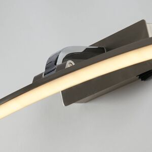 Searchlight Nástěnné svítidlo LED Santorini, šířka 50 cm, chrom, výklopné