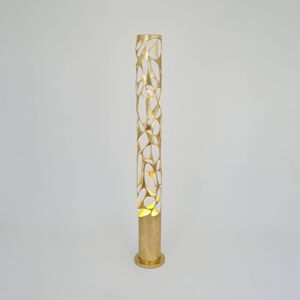 Holländer Stojací lampa Talismano, zlatá barva, výška 176 cm, železo