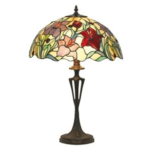 Artistar Stolní lampa Athina v Tiffany stylu