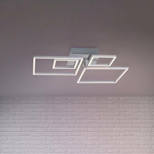 Briloner LED stropní světlo Frames 2 malé/2 velké čtverce
