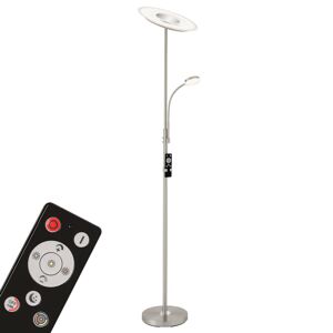 Briloner LED stojací lampa 1340-022 nikl stmívatelná CCT32W