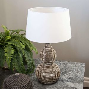 By Rydéns Lofty - stolní lampa, textilní stínidlo