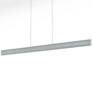 Knapstein LED závěsné světlo Runa, nikl, délka 132 cm