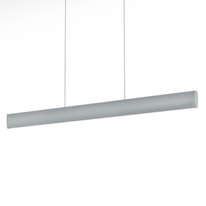 Knapstein LED závěsné světlo Runa, nikl, délka 92 cm