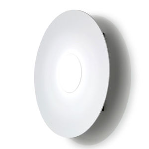 austrolux by Kolarz LED nástěnné světlo Circle, bílá, 1 zdroj stmívač