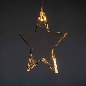 Konstsmide Christmas LED světelný závěs s osmi hvězdami vnitřní použití