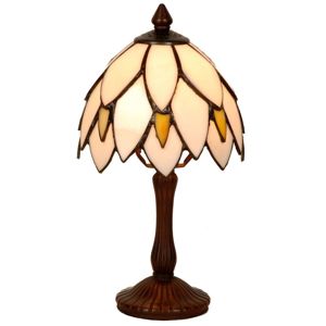 Clayre & Eef Lilli - vkusná stolní lampa v Tiffany stylu