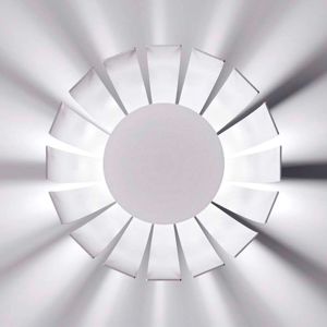 Bílé LED designové stropní světlo Loto, 20 cm