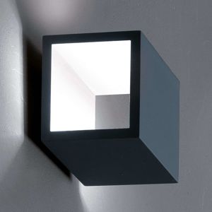 ICONE Cubò LED stropní svítidlo, 10 W, titan/bílé
