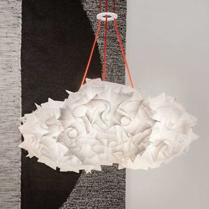 Slamp Veli Mini Trio Couture, závěsné světlo, bílé