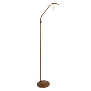 Bronzový povrch - stojací lampa LED Zenith stmívač