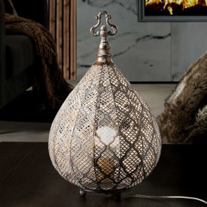 Stolní lampa Nabila s orientálním designem