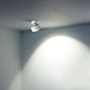 Top Light LED stropní světlo Puk Maxx Move, bílá chrom