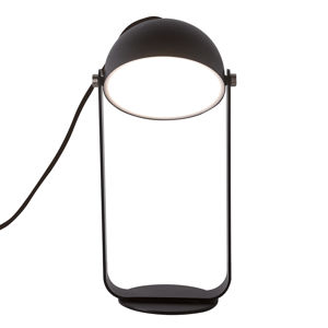 Viokef LED stolní lampa Hemi otočné stínidlo černé