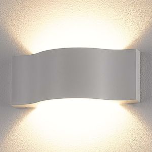 Lucande LED venkovní nástěnné světlo Jace, bílé