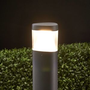 Lucande LED svítidlo Milou ve tvaru sloupce z hliníku