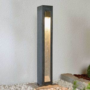 Arcchio LED sloupkové svítidlo Amelia, čedič, V4A, 70 cm