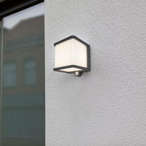 Eco-Light LED solární nástěnné světlo Doblo, senzorem pohybu