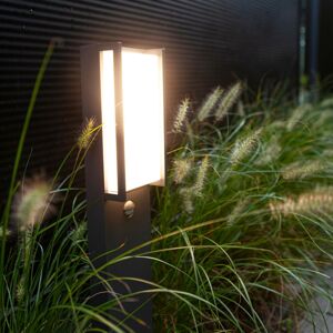 Eco-Light LED osvětlení cesty Qubo antracit, detektor pohybu