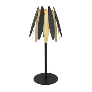 Lucande Lucande Lounit stolní lampa, černozlatá
